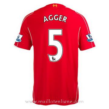 Maillot Liverpool Agger Domicile 2014 2015